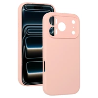 Silikoninis Lite dėklas telefonui Iphone 17 Pro persikų