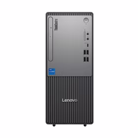 Lenovo ThinkCentre neo 50t Intel® Core™ i3 i3-14100 8 GB DDR5-SDRAM 512 GB SSD Windows 11 Pro Tower PC Juoda, Pilka