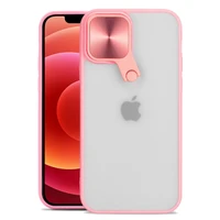 Tel Protect Cyclops dėklas telefonui iPhone 12 Pro Max šviesiai rožinis