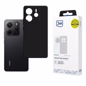 3mk Matt Case Pro dėklas telefonui Xiaomi Redmi Note 14 4G - matinės juodas