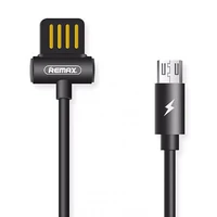 REMAX kabelis Waist Drum RC-082m - USB į Micro USB - juodas