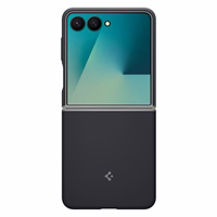 Spigen Nano Pop MagSafe deklas, skirtas Samsung Galaxy Z Flip 7 - Juodas