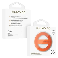 Liavec žiedas Magsafe oranžinis