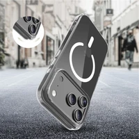 Tech-Protect Flexair Hybrid CC MagSafe dėklas iPhone 17 Pro skaidrus