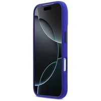 BMW M Silicon Vertical Logo MagSafe deklas iPhone 17 Pro - tamsiai melynas