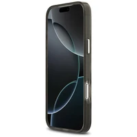 Karl Lagerfeld IML Leopardinio rašto Magnetinis dėklas telefonui iPhone 17 Pro Max - ruda