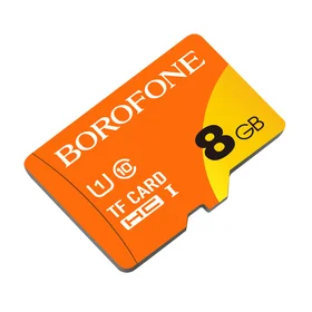 Borofone Atminties kortelė MicroSD 8GB SDHC Class10 75MB/s