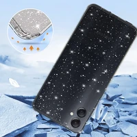 Dėklas telefonui Crystal Glitter Samsung Galaxy A05 sidabrinis