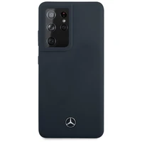 Dėklas telefonui Mercedes Silikoninis Line dėklas Samsung Galaxy S21 Ultra mėlynas