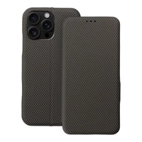 FOLIO Side Magnet dėklas telefonui (m) skirtas IPHONE 16 PRO MAX - rudas