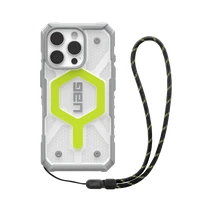 UAG Pathfinder skaidrus Magnetinis rinkinys su virve iPhone 16 Pro - žalias