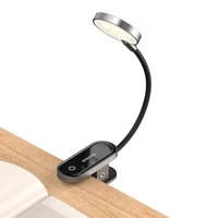 Baseus mini LED lempa su spaustuku pilka (DGRAD-0G)