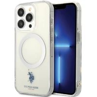 US Polo USHMP15XUCIT iPhone 15 Pro Max 6.7" skaidrus dėklas telefonui MagSafe kolekcija