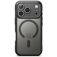 Ringke Fusion Bold Magnetinis dėklas telefonui iPhone 17 Pro - matinė juoda