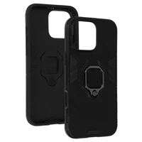 Ring Armor dėklas telefonui iPhone 16 Pro Max juodas