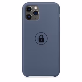 Dėklas "Silicone Case" skirtas iPhone 11 Pro Max / Alaskan Blue / su įpakavimu