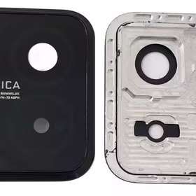 Xiaomi 14 kameros stikliukas su rėmeliu Black ORG