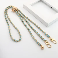 Telefono raištis G-14 šviesiai mėlynas-auksinis