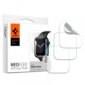 Spigen apsauginė plėvelė Neo Flex 3 rinkinys Apple Watch 4 / 5 / 6 / 7 / 8 / SE (44 / 45 mm)