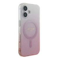Guess IML Glitter Gradient MagSafe iPhone 16 dėklas - pink