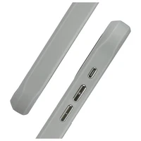 Nimmy Akiniai Kietas Katinas dėklas telefonui iPhone 15 Pro - pilkas