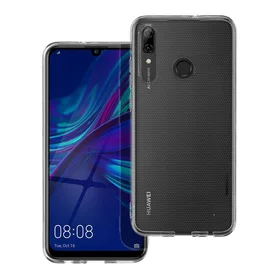 Dėklas telefonui 2 mm, skaidrus HUAWEI P SMART 2019 (kamera apsauga)