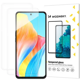 Wozinsky grūdintas apsauginis stiklas Xiaomi Redmi Note 14S, 2 dalių rinkinys