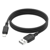 Kabelis USB-A į Micro USB Hoco 2,4A 1 m X90 juodas