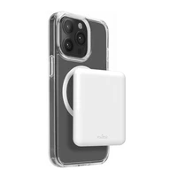 Puro Power Mag 5000mAh Išorinė baterija su Magnetiniu USB-C - Balta