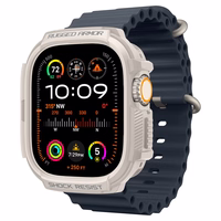 Spigen Rugged Armor dėklas Apple Watch Ultra 1 / 2 (49mm) - smėlio spalvos