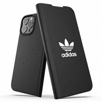 Adidas OR Knygelės Dėklas BASIC iPhone 13 Pro Max 6,7" juoda balta 47127