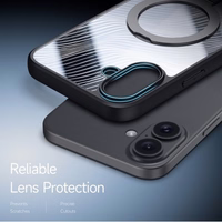 Dėklas Dux Ducis "Aimo Mag Stand" Apple iPhone 16 Plus juodas