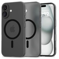 Tech-Protect MagSlim Magnetinis dėklas telefonui iPhone 16 - juodas