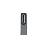 Wozinsky WPKB-01 USB-C - USB-C 40Gb/s 240W 8K OTG šoninis kampinis adapteris - pilkas