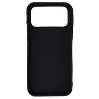 Matinis dėklas telefonui iPhone 17 Pro Max - juodas