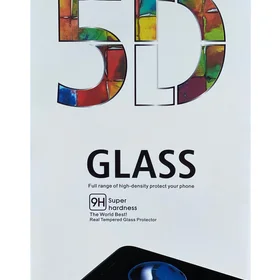 LCD apsauginis stikliukas 5D Full Glue Samsung A356 A35 5G lenktas juodas