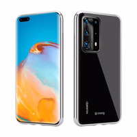 Crong Crystal Slim Cover - Huawei P40 Pro dėklas (skaidrus)