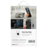 "Uniq Grivix Classic 360 Mount&Grip Stand" magnetinis laikiklis - oranžinis