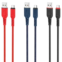 Kabelis USB A į Micro USB Hoco 2,4A 3 m X59 juodas