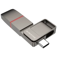 Borofone atmintukas BUD8 Spirit USB 3.2 + Type C 128GB