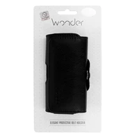 WONDER Pro diržo dėklas (DYDIS 10) telefonui Iphone 5/Nokia 215 4G/225/5310 2020 juodas