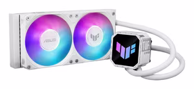 ASUS TUF GAMING LC III 240 ARGB WHT Procesorius Universalusis skystinis aušintuvas 12 cm Balta