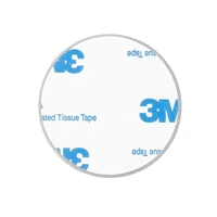 Metalo plokštelė magnetų laikikliams - apvali 40 mm juoda