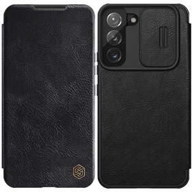 Dėklas Nillkin Qin Pro Leather Samsung S906 S22 Plus 5G juodas