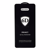 Tel Protect Full Glue 6D privatumo Grūdintas stiklas skirtas SAMSUNG GALAXY S26 ULTRA juodas (su pirštų atspaudų atrakinimu)