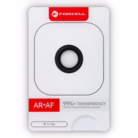 Forcell Premium Kameros objektyvo grūdintas stiklas - skirtas iPhone 17 Air juodas