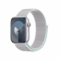 Crong Nylon - sporto Band Apple Watch 38/40/41/42 mm (Pastel pilkas)