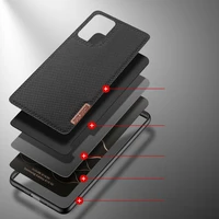 Dux Ducis Fino dėklas, pagamintas iš nailono, skirtas Samsung Galaxy A73, juodas