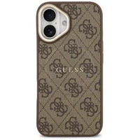 GUESS dėklas IPHONE 17 suderinamas su MagSafe GUHMP17SP4MSEGCW (PU 4G su klasikiniu) rudas