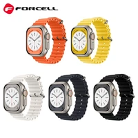 FORCELL F-DESIGN FA12 laikrodžio juosta Apple Watch 38 / 40 / 41 mm - geltona